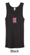 Union Jack Tank Top UK Flag Small Print Ladies Organic Tanktop