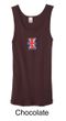 Union Jack Tank Top UK Flag Small Print Ladies Organic Tanktop