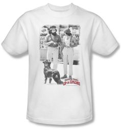Up In Smoke Shirt Square Adult White Tee T-Shirt