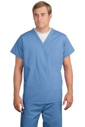Upscale Medical Uniform Reversible V-Neck Nursing Scrub Top Shirt