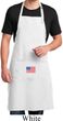 US Flag Pocket Print Full Length Apron with Pockets