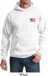 US Flag Pocket Print Hoodie