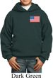 US Flag Pocket Print Kids Hoodie