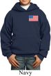 US Flag Pocket Print Kids Hoodie