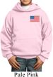 US Flag Pocket Print Kids Hoodie