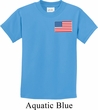 US Flag Pocket Print Kids Shirt