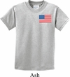 US Flag Pocket Print Kids Shirt