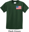 US Flag Pocket Print Kids Shirt