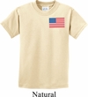 US Flag Pocket Print Kids Shirt