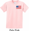 US Flag Pocket Print Kids Shirt