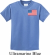 US Flag Pocket Print Kids Shirt