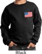 US Flag Pocket Print Kids Sweatshirt