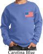 US Flag Pocket Print Kids Sweatshirt