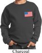 US Flag Pocket Print Kids Sweatshirt