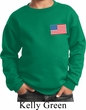 US Flag Pocket Print Kids Sweatshirt