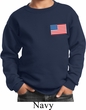 US Flag Pocket Print Kids Sweatshirt
