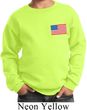 US Flag Pocket Print Kids Sweatshirt
