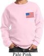 US Flag Pocket Print Kids Sweatshirt