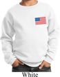 US Flag Pocket Print Kids Sweatshirt