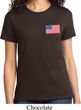 US Flag Pocket Print Ladies Shirt