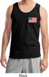 US Flag Pocket Print Mens Tank Top