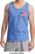 US Flag Pocket Print Mens Tank Top
