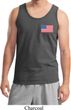 US Flag Pocket Print Mens Tank Top