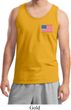 US Flag Pocket Print Mens Tank Top