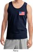 US Flag Pocket Print Mens Tank Top