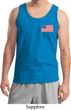 US Flag Pocket Print Mens Tank Top