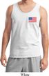 US Flag Pocket Print Mens Tank Top