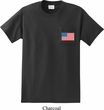US Flag Pocket Print Pocket Shirt