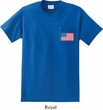 US Flag Pocket Print Pocket Shirt