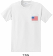 US Flag Pocket Print Pocket Shirt