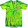 US Flag Pocket Print Tie Dye Shirt