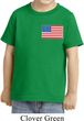 US Flag Pocket Print Toddler Shirt