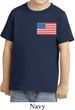 US Flag Pocket Print Toddler Shirt