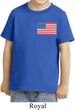 US Flag Pocket Print Toddler Shirt