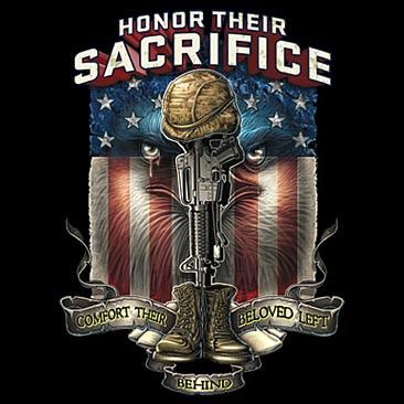 US Veteran Shirt - Honor Their Sacrifice Tee Shirt