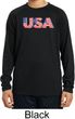 USA 3D Kids Moisture Wicking Long Sleeve Shirt