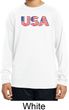USA 3D Kids Moisture Wicking Long Sleeve Shirt