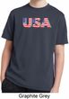 USA 3D Kids Moisture Wicking Shirt
