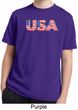USA 3D Kids Moisture Wicking Shirt