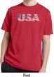 USA 3D Kids Moisture Wicking Shirt
