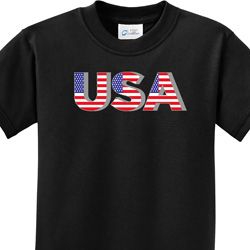 USA 3D Kids Shirt
