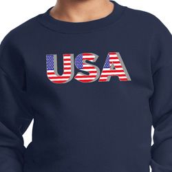 USA 3D Kids Sweat Shirt