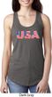 USA 3D Ladies Ideal Tank Top