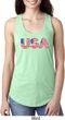 USA 3D Ladies Ideal Tank Top