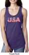 USA 3D Ladies Ideal Tank Top