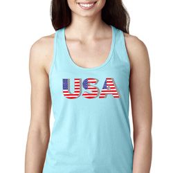 USA 3D Ladies Ideal Tank Top USA 3D Ladies Ideal Tank Top